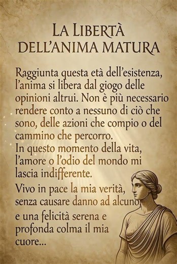 La libertà dell’anima matura ✨ una verità che libera #shorts #vita #anima #mindset #saggezza