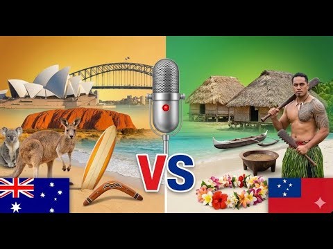 Australia vs Samoa: The Continental Giant vs Pacific Paradise