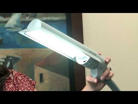 18w Wingshade Floor Lamp bulb installation