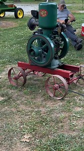 Nova engine running at the Greenville Ohio tractor show. Video just uploaded YT #engine #tractorshow #antique #farmlife | Someplace or Another