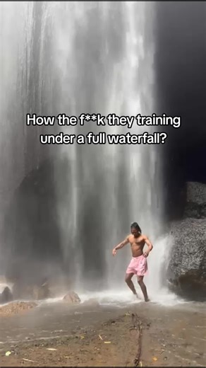 Hashira Training: Under a Full Waterfall?