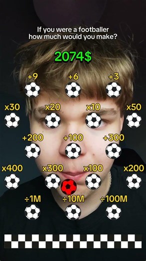 Paljon Tienaan Jalkapalloilijana #filter