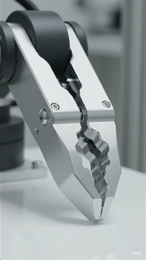 Robotic Hand Working 🤖 | AI Robot Gripper Technology | Future Robotics #shorts