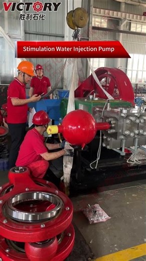 How to efficiently meet high displacement water injection needs?