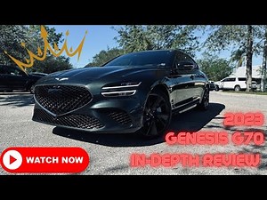 Top Dog of Compact Luxury? // 2023 Genesis G70 3.3T Sport Prestige