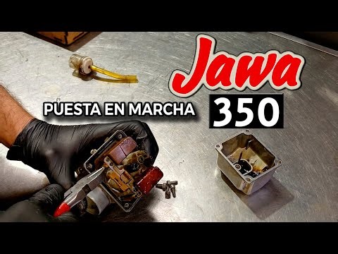 Jawa 350 2t - 638 Puesta en marcha
