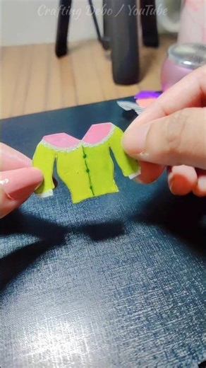 Clothes hanger and stand #diy #craft #papercraft #paperdiy #paperdress