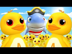 Chú Vịt Nâu, Con Bò Nhảy Múa, Cá Mập Con Nhạc Thiếu Nhi Vui Nhộn