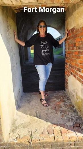 Fort Morgan State Historic Site in Visit Alabama Beaches = beautiful! #ALBeachBlogger | Travel With Sara