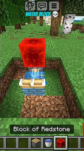 how to create water block 👀#minecraft #vita #foryou