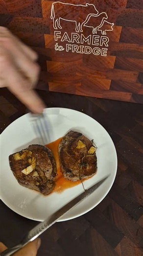 Eye Fillet :) Want to see how we cooked this one? | Farmer to Fridge
