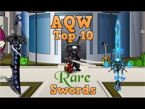 AQW Top 10 Rare Swords