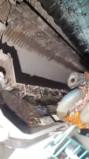 Split ac indoor Fan Blower Disassemble Then Deep Services