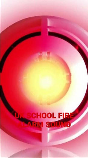 UK SCHOOL Fire alarm sound #fire #firealarm #school #alarm