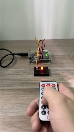 Encendido de LED mediante control remoto con Arduino