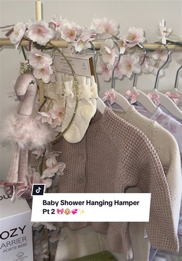 DIY Baby Shower Gift: Hanging Hamper Creation