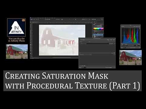 Procedural Texture Saturation Mask (Part 1)