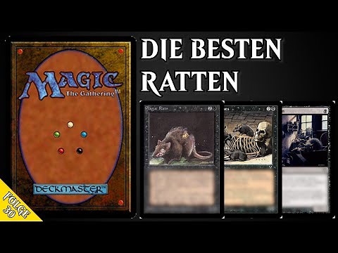 MTG Die besten Ratten | Magic the Gathering deutsch | Trader | Rat Commander Deck | Arena Tribal