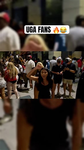 Funny Uga Fans 🔥😂 #comedyshorts
