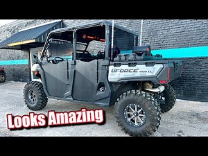 CFMOTO UFORCE 1000 XL Doors Review & How to Install | Team MSC