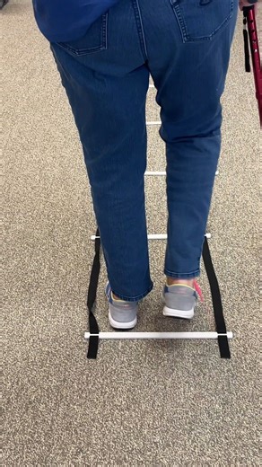 Agility ladder training after hip or knee replacement. | Total Therapy Solutions: Physical Therapy