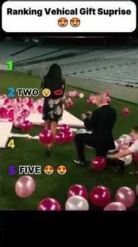 Ranking Vehical Gift Suprise ❤💕 | #shorts #vehicles #suprise