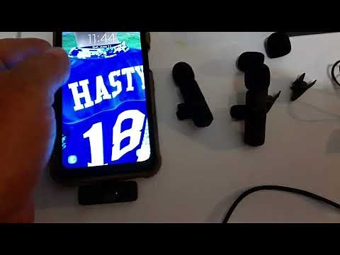 IUMAKEVP Wireless Lavalier Mics AND How to Connect to YOUR Phone