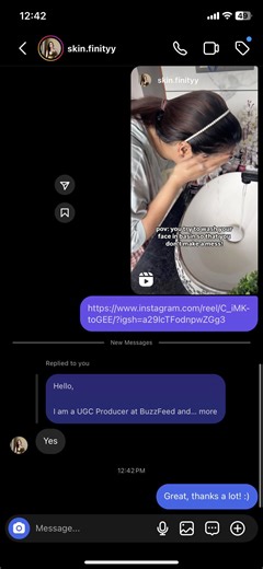 UGC: messy face washing