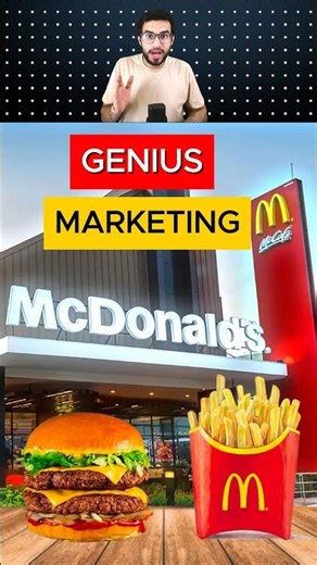 McDonald's Genius Marketing (Part 2) #shorts #shortvideo #business #marketing