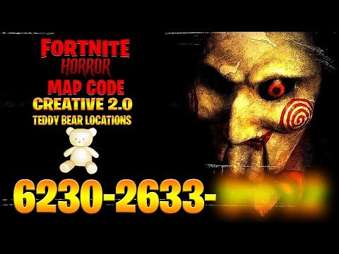SAW: Jigsaw - Escape Room Nightmare Horror Creative 2.0 Fortnite! Device Code & Teddy Locations!
