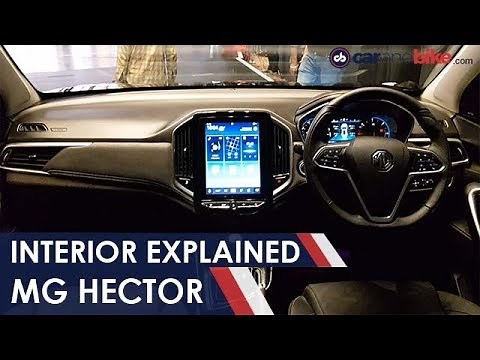 MG Hector: Interior Explained | MG Hector | MG SUV | carandbike