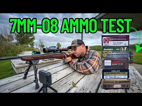 7mm-08 Copper Ammo Test - Best for elk?