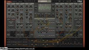 10K views · 224 reactions | U-HE's astounding Bazille synth in action...