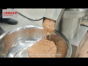LONGER Nut Butter Grinding Machine, Almond Peanut Butter Making Machine