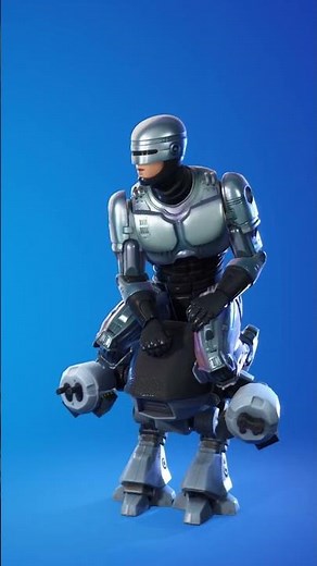 LIL' ED-209 Emote In FORTNITE! | #Fortnite #Emote