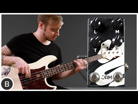 AMAZING BASS DISTORTION - The Rattler by Jam Pedals!