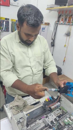 HP Smart Tank 580 Manual Head Cleaning | Printhead Cleaning Step by Step | Aaradhya IT Solution