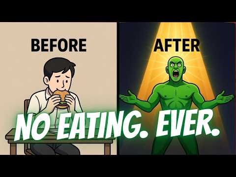 What If Humans Had Photosynthesis? No Food, Green Skin, and Sunbathing Becomes Feeding