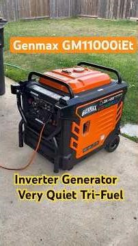 Genmax Tri-Fuel Inverter Generator