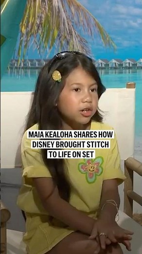 Maia Kealoha shares how Disney brought Stitch to life on set