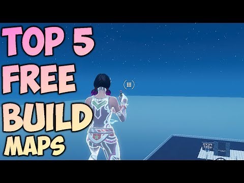 TOP 5 FREE BUILD / WARM UP MAPS! Fortnite Creative