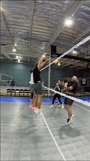 Three Insane Volleyball Blocks In A Row That Stopped Every Attack Cold 🏐🔥