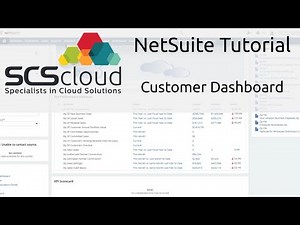 NetSuite Tutorial: Customer Dashboard