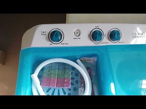 Below ₹8K washing machines for bachelors. #Review Croma 6.5 kg 5 Star Semi Automatic Washing Machine
