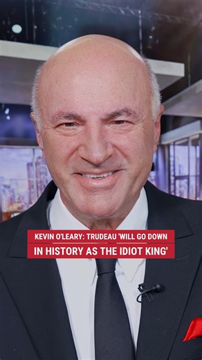 357K views · 5.8K reactions | "Shark Tank" investor Kevin O'Leary says Canada’s Justin Trudeau “will go down in history as the idiot king” after announcing his resignation following nine years as prime minister. | Fox News | Facebook