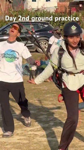 Learn basic paragliding training in Bir #shortvideo #trending #travel #subscribe #viralvideo #india