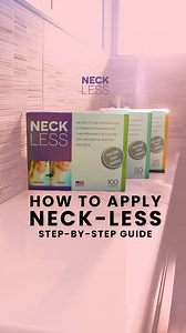 Discover the magic of Neck-Less—your go-to solution for an instant lift and a smoother, firmer neck and jawline! In this step-by-step video, we’ll show you just how easy to use this revolutionary, non-surgical neck tape really is. Whether you're getting ready for a big event or just want to feel your best every day, Neck-Less makes it simple to achieve a more youthful look in minutes. Watch as we guide you through the process, from prepping your skin to applying the tape for seamless, natural-lo
