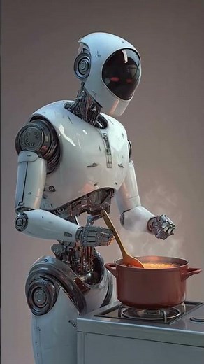 Future Robot Evolution – Amazing AI Robot Scenes | Robot Chef Cooking Food | Robot Cooking #VidoBot