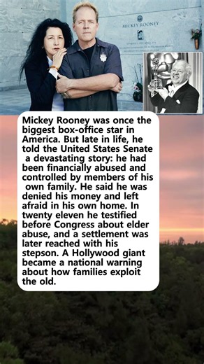 Mickey Rooney Was Robbed By His Own Stepson