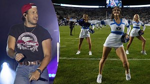 BYU Cheerleaders Join Cosmo The Cougar To Perform Viral Russell Dickerson Impression